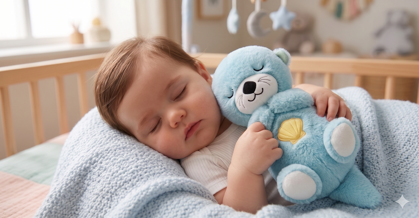 Peluche de Nutria Antiestrés — Hora de Dormir 🦦🤍