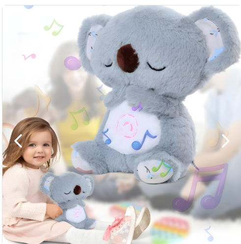 Oso Koala Calmante con Movimiento de Respiración – El Compañero Ideal para el Sueño de tu Bebé